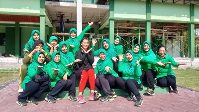 Sehat dan Happy Bersama PERSIT Kartika Chandra Kirana Cabang XXVIII KODIM 0813 Bojonegoro