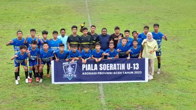 FOTO: Tim SSB Elang Biru U-13 Piala Soeratin Tahun 2023.