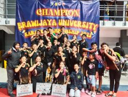 JOMBANG KARATE CLUB MENJADI JUARA UMUM DI TURNAMEN BRAWIJAYA UNIVERSITY KARATE CHAMPIONSHIP DI MALANG