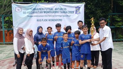 SDS Budi Dharma Juara 1 Turnamen Futsal antar SDN/SDS KKG PJOK Kec. Wonokromo Surabaya