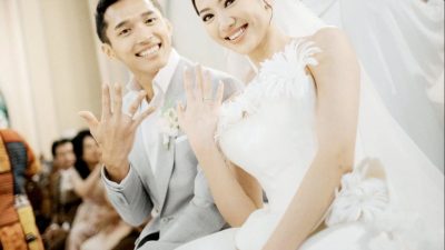 Selamat! Pebulutangkis Indonesia Jonatan Christie dan Shanju eks JKT 48 Resmi Menikah