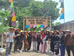 Semakin Berbenah, Warga Desa Ngogri Jombang Gotong Royong Meramu Pasar Brantas