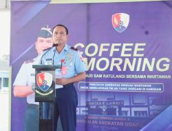 DANLANUD SAM RATULANGI MENGADAKAN COFFEE MORNING BERSAMA WARTAWAN UNTUK PERKOKOH SINERGITAS