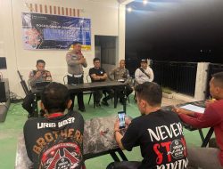 Giat Forum Diskusi Sat Lantas Polres Polman Bersama Komunitas Bikers YNCI (Yamaha Nmax Club Indonesia)
