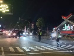 PANTAUAN LALU LINTAS PUNCAK ARUS BALIK LIBUR NATARU 2023 DI EXIT TOL TEMBELANG KAB. JOMBANG