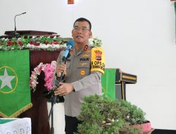 Kunjungan Kerja Pertama di TTS, Kapolda NTT Ikut Sidang Klasis