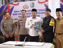 Polda Jatim Terima Hibah Tanah dari Pemkab Sampang untuk Pembangunan Kompi Brimob di Sokobanah