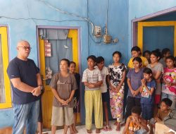 Aksi Sosial Komunitas Salam Bakudapa Alumni SMA Negeri 1 Kupang Angkatan 81