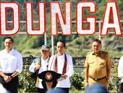 Presiden Jokowi Meresmikan Bendungan Lolak di Bolmong Sulut