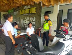 Kamtibmas Kondusif Pemilu Damai, Polsek Blahbatuh Giatkan Patroli Presisi