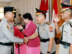 Kapolda Pimpin Langsung Sertijab Pejabat Utama Polda Sulawesi Utara