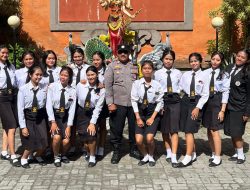 Sosialisasi Tertib Berlalu Lintas dan Bahaya Narkoba Kepada Siswa dan Siswi SMKP Kertayasa