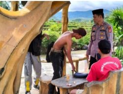 Polsek Banjarwangi Tangkap Tangan Pengedar Narkoba
