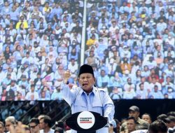Minta Maaf Bikin Jakarta Macet, Capres Prabowo Klaim 600 Ribu Pendukung Hadiri Kampanye Akbar di GBK