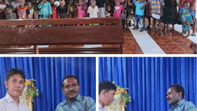 Penyerahan Operasional dan Ibadah Syukuran TK Paud YPPGI Betel Nabire