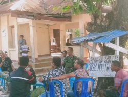Komunikasi Sosial Damai, Danramil Perintahkan Babinsa Sambangi Warga
