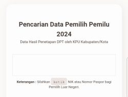 CARA CEK DPT ONLINE JELANG PEMILU 14 FEBRUARI 2024
