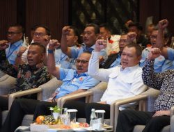 Hadiri Rakerprov KONI Kaltim, Bupati Paser Presentasi Persiapan PORPROV Kaltim VIII Tahun 2026