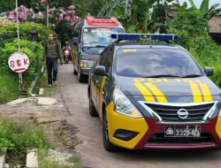 PENDEKAR KERA SAKTI DIBERANGKATKAN OLEH BAPAK KAPOLSEK MOJOAGUNG DALAM RANGKA MENGHADIRI TASYAKURAN DI PADEPOKAN PUSAT MADIUN