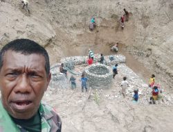 TANAMKAN KEBERSAMAAN, SERTU HASON NUBATONIS BERSAMA MASYARAKAT SWADAYA BATU