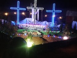 GMIT YUNUS NUNUMEU ADAKAN PAWAI OBOR PASKAH 2024