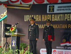 Kemenkumham Sulut Memperingati Hari Bakti Pemasyarakatan ke-60