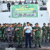 Kasdam XIII/Merdeka Melepas Keberangkatan Satgas Bakti TNI ke Tagulandang