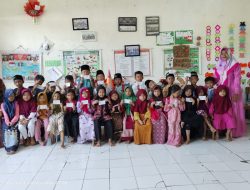 Ajarkan Rukun Islam Ke-3, TK PGRI An-Nur Sukaslamet Kecamatan Kroya Tunaikan Zakat Fitrah