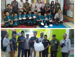 Barisan Gotong Royong (BGR) Bagikan Takjil Nasi Kotak dan Santunan Anak Yatim Piatu