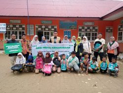 FORHATI NASIONAL DAN MAJELIS WILAYAH SUMATERA BARAT MEMBERIKAN BANTUAN PASCA BANJIR BANDANG