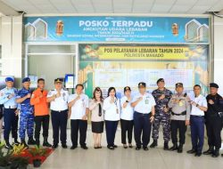 Bandara Sam Ratulangi Siagakan Personil di Posko Lebaran 2024