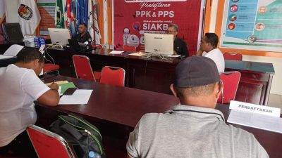 Hari Ketiga KPU Halmahera Utara Buka Pendaftaran Badan Adhoc Pilkada 2024