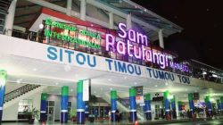 Bandara Sam Ratulangi Manado, Sulawesi Utara.
