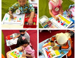 SD KRISTEN PETRA JOMBANG MENGADAKAN LOMBA MENGGAMBAR DAN MEWARNAI TINGKAT TK DALAM RANGKA MEMPERINGATI HARI PENDIDIKAN NASIONAL