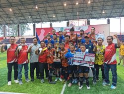 SSB Pemuda U10 Dan SSB Tunas Muda U12 Juara 1 Festival Sepakbola U10 dan U12 Dispora Kukar