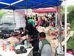 PASAR KAGET MINGGUAN DI SIRNASARI GARUT MEMBAWA BERKAH UNTUK WARGA SEKITAR