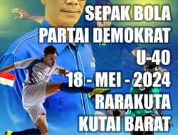 Turnamen Sepakbola U-40 Samsudin Nur Kutai Barat 2024