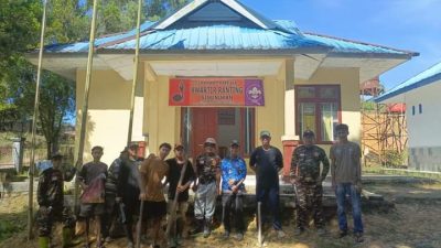 Gotong Royong Akbar di Desa Sinunukan III