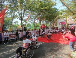 KATEGORI DIFABEL DAN KATEGORI KURSI RODA MEWARNAI RANGKAIAN KEDIRI HALF MARATHON 2024