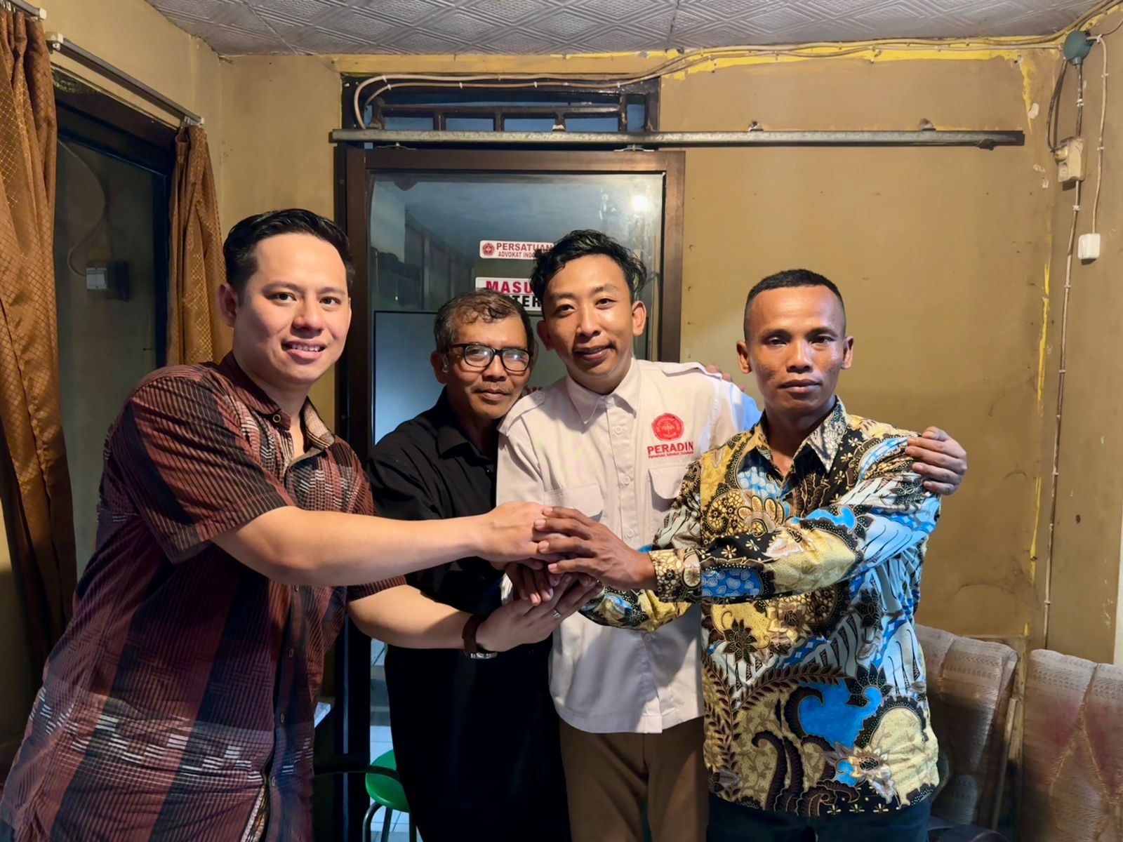 Foto: Para pihak sepakat berdamai.