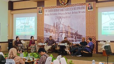 CANGKRUKAN 130 TAHUN RUMAH SAKIT KRISTEN MOJOWARNO: DOELOE, SEKARANG DAN MASA DEPAN