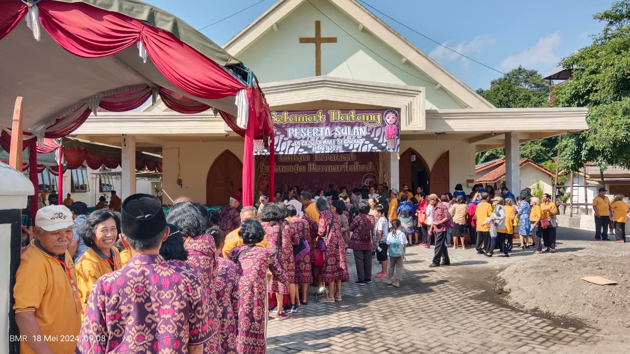 Foto: Peserta SULAN datang dan pendataan.