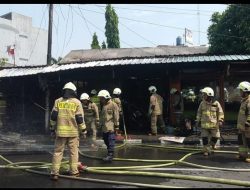 Kebakaran di Tambora Jakarta Barat