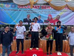 FOPI KUTAI TIMUR PERTAHANKAN TRADISI EMAS PADA KEJURPROV PETANQUE TAHUN 2024 DI BALIKPAPAN