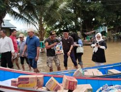 Banjir Mahakam Menggenangi Pesisir Sungai Kabupaten Kutai Barat