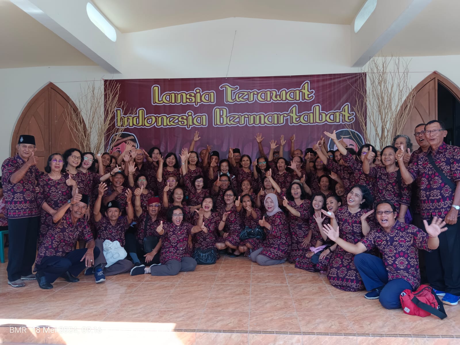 Foto: Peserta SULAN dari GKJW Bongsorejo.