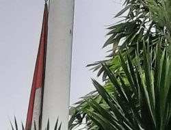 Memalukan! Bendera Merah Putih dalam Kondisi Kusam Tak Terurus Berkibar di Rumah Dinas Kabupaten Purwakarta