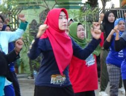 Gebyar Senam Menuju Indonesia Bersinar Bersama FKSS Panjang Baru