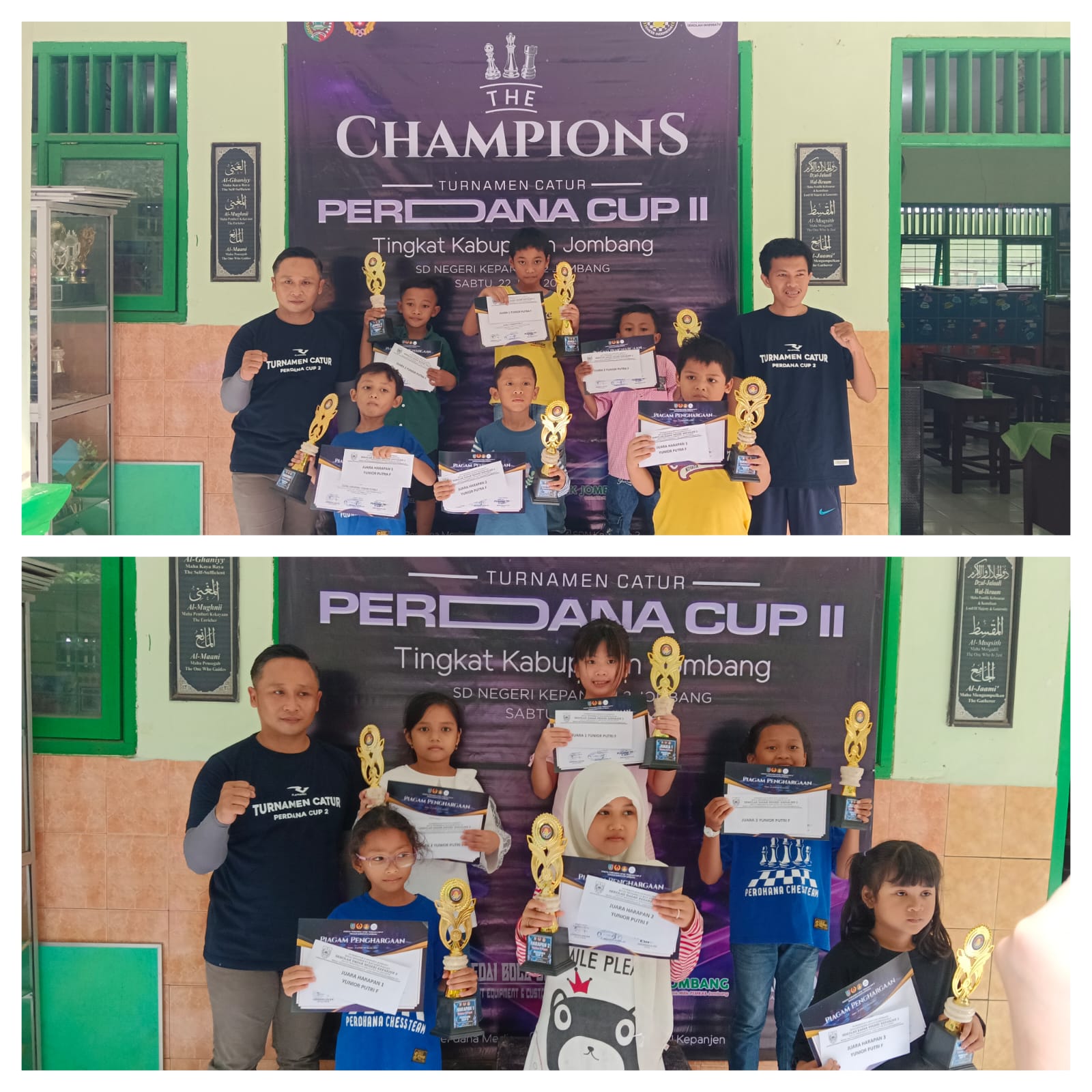 Foto: Juara Kategori Yunior F Putra Putri.