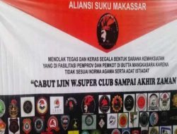 Aliansi Ormas Suku Makassar Demo Kantor Gubernur Minta Club Milik Pengacara Hotman Paris Ditutup